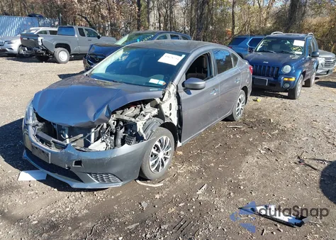 2017 Nissan Sentra Sv from USA, damaged, VIN 3N1AB7AP2HY371670